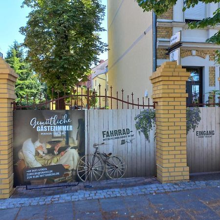 Pension Zur Elbe Wittenberg Εξωτερικό φωτογραφία